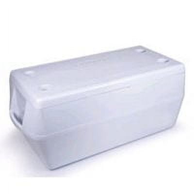 Rubbermaid Marine Series Ice Chest, 102qt, White 