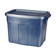 Rubbermaid Roughneck 18-Gallon Box, Dark Indigo Metallic