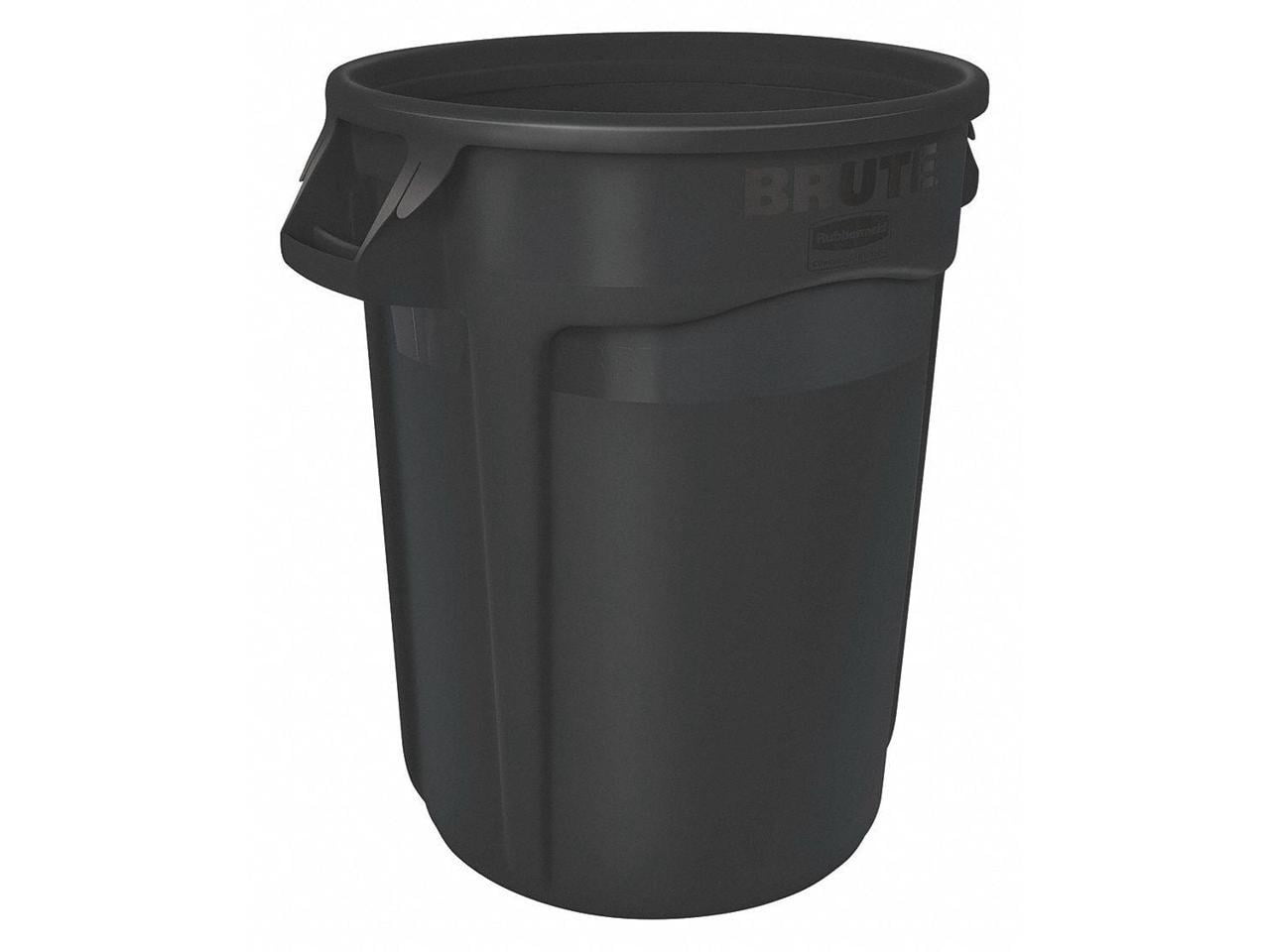 Rubbermaid - 1926827 - BRUTE 10 gal. Black, Plastic Utility Container