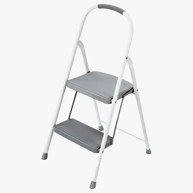 Rubbermaid Sturdy Folding 2-Step Steel Step Stool
