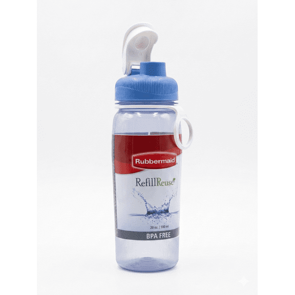Rubbermaid 20 oz Marine Chug Water Bottle With Carry Loop