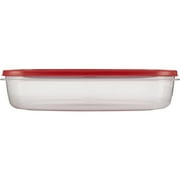 (2 pack) Rubbermaid Easy Find Lids Food Storage Container, Plastic Food Storage Containers with Easy Find Lids, Great for Leftovers, Meal Prep & Organization