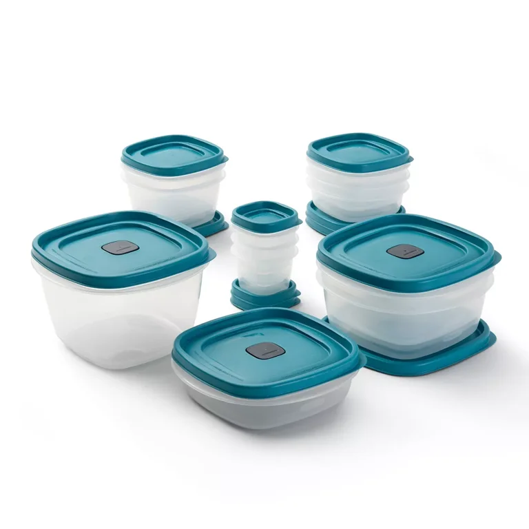 Rubbermaid 24-Piece Food Storage Containers, Easy Find Lids