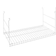 Rubbermaid 24" Universal Closet Steel Wire Added Storage Hanging Shelf (2 Pack)