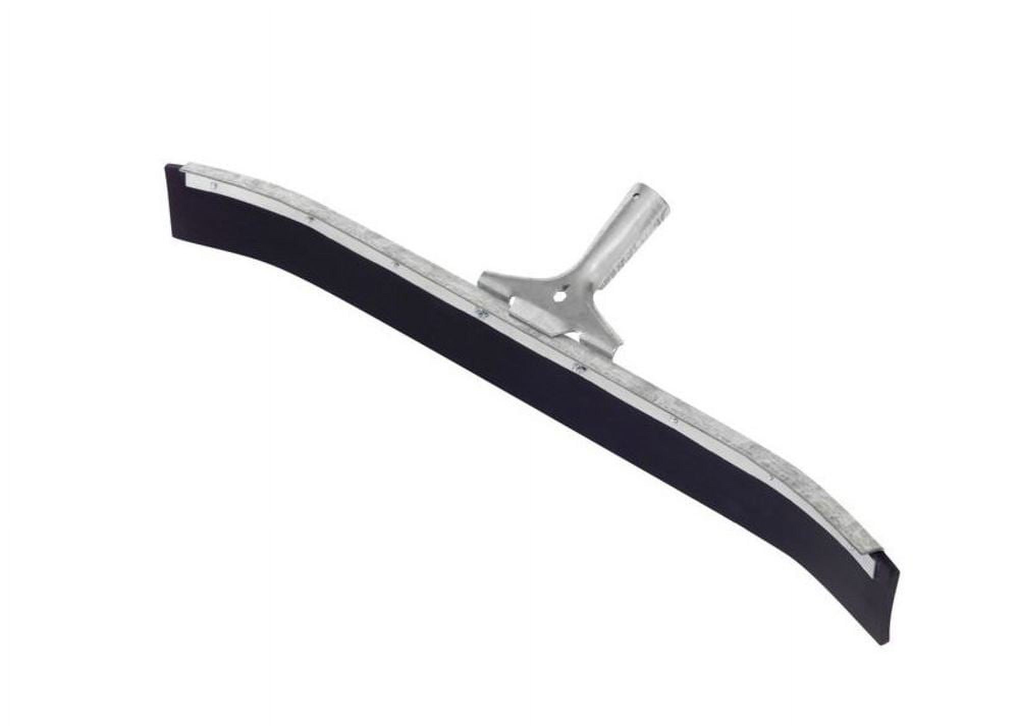 Rubbermaid 24In Black Curved Non Marking Rubber Blade Floor Squeegee