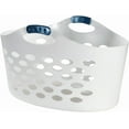 thumbnail image 1 of Rubbermaid 260100WHT 1.5 Bushel Flex Basket, White 6 pack, 1 of 1