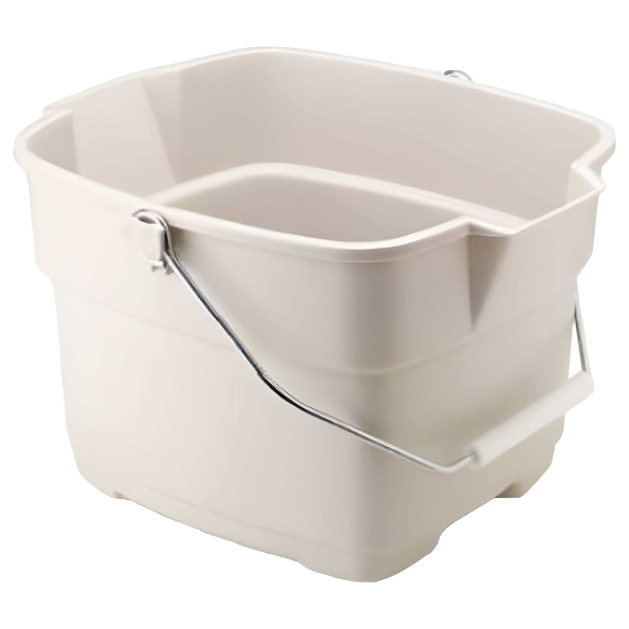 Rubbermaid Roughneck Heavy Duty Utility Pail, 15 Quart, Bisque Color ...