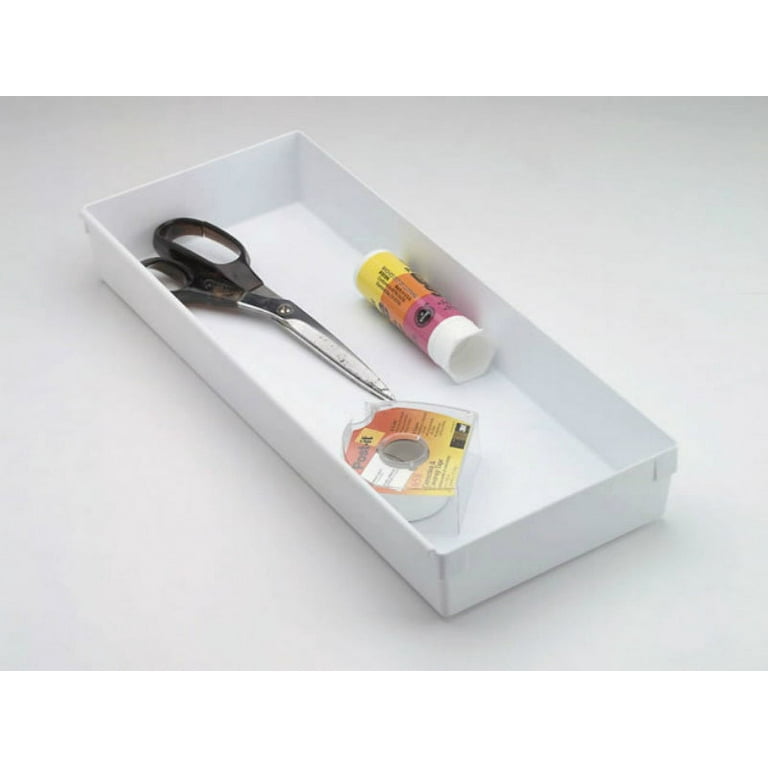 Rubbermaid Drawer Organizer, White, Utensils