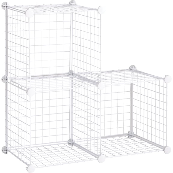 Rubbermaid 3-Cube Storage Stacker - Single Pack
