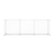 Rubbermaid 3-Piece Stackable Modular Storage Cube Set, White