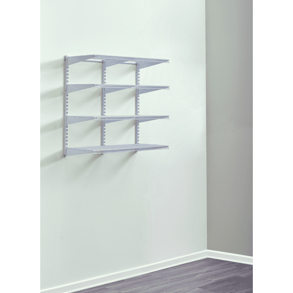 Rubbermaid 3-Shelf Pantry Shelf Kit - Single Pack  Home & Garage Storage, Stackable Design