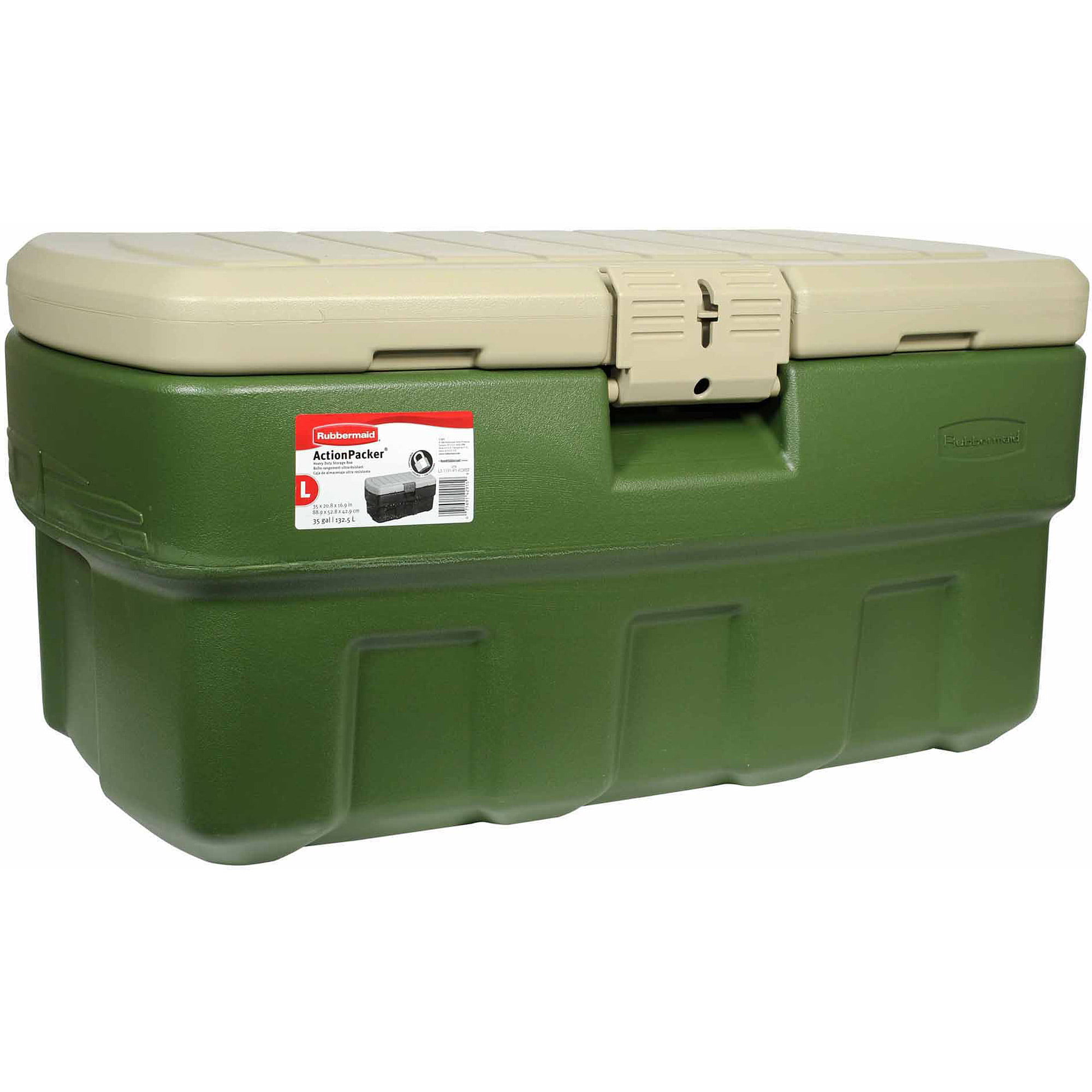 Rubbermaid Action Packer 35 gal. with Wheels RMAP350007 - The Home Depot