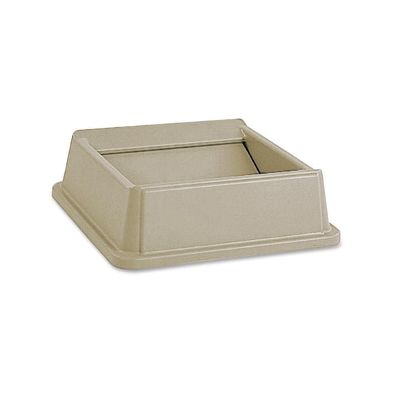 Rubbermaid 35 Gallon Kitchen Garbage Can, Beige