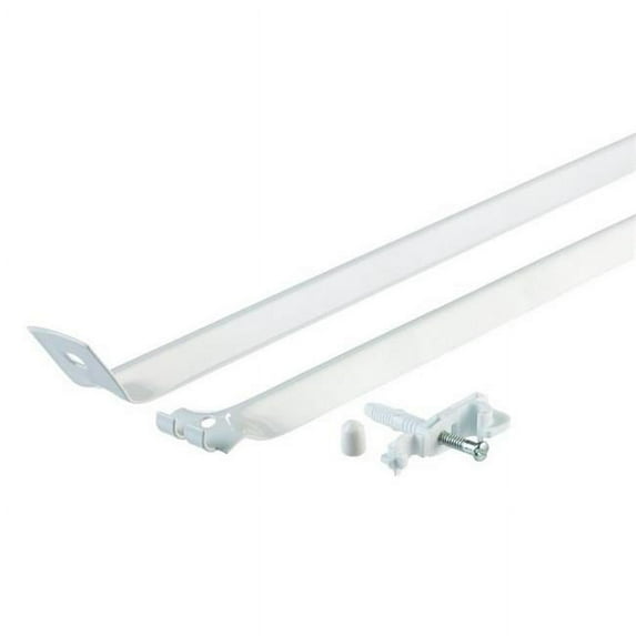 Rubbermaid 3R05-00-WHT 16 in. All in One Closet Hardware