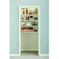 thumbnail image 1 of Rubbermaid 4 Shelf Pantry Closet Organizer, White, 1 of 10