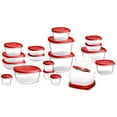 Rubbermaid 40Piece Food Storage Container Set with EasyFind Lids