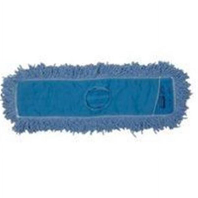 Rubbermaid 4131934 Blend Twisted Loop Dust Mop Head, Polyester, Blue