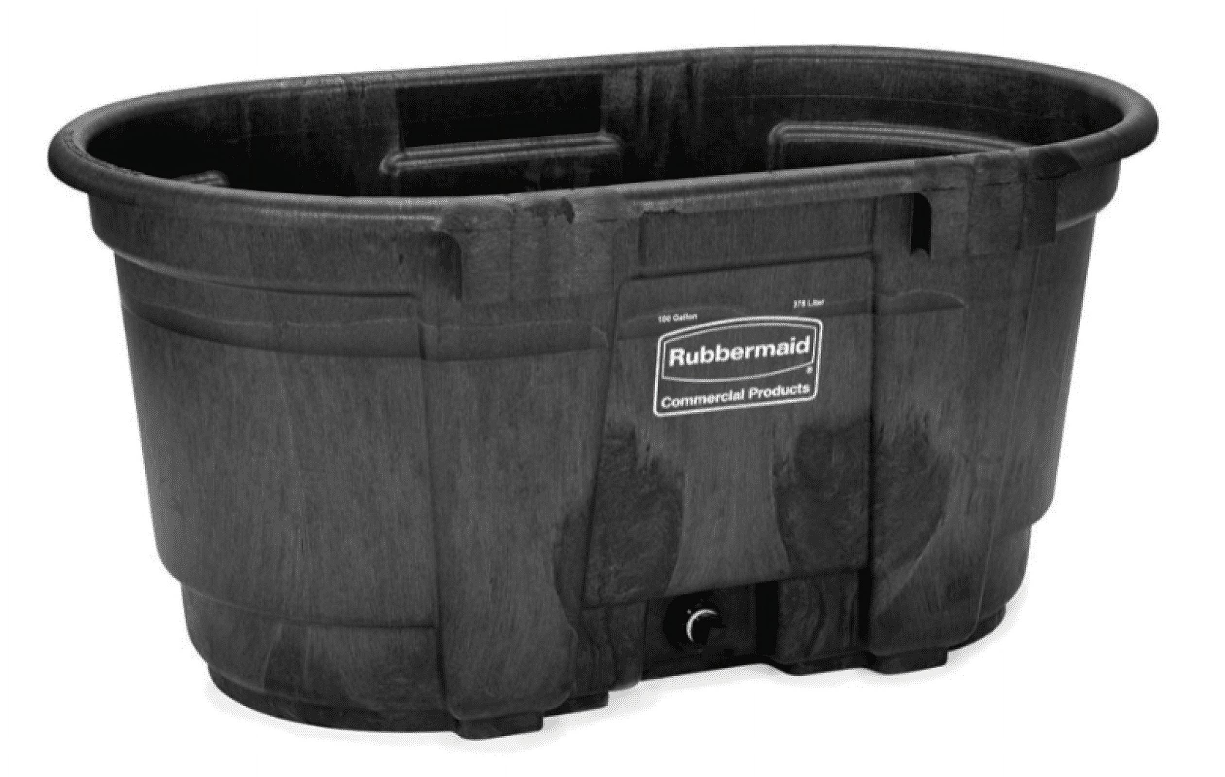 Rubbermaid 424288 100 gal. Structural Foam Stock Tanks w/ Oversized Drain Plug