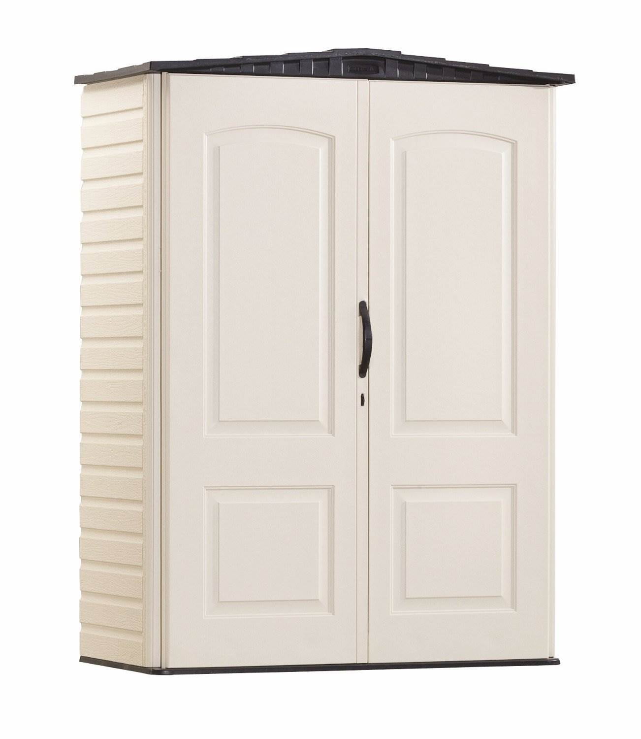 Rubbermaid 5 ft. x 2 ft. Vertical Shed - Small  78.5"L x 29.7"W x 14.4"H