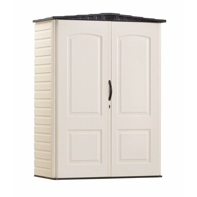 Rubbermaid 5 ft. x 2 ft. Vertical Shed - Small  78.5"L x 29.7"W x 14.4"H