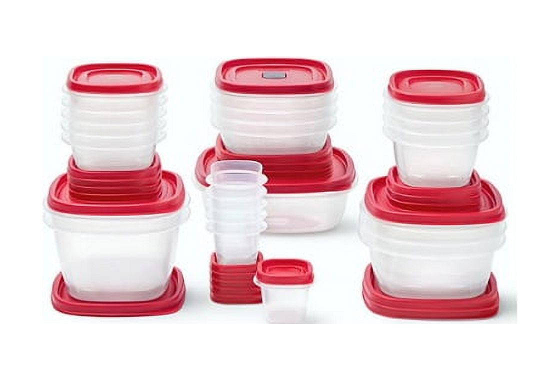 Rubbermaid 50Piece EasyFindLids Vented Food Storage Set
