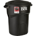 thumbnail image 1 of Rubbermaid Garbage Can Indoor Trash Bin With Handles - 30 Gal, Black, 1 of 1