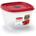 Rubbermaid 7 cups Food Storage Container 3 Pack Clear