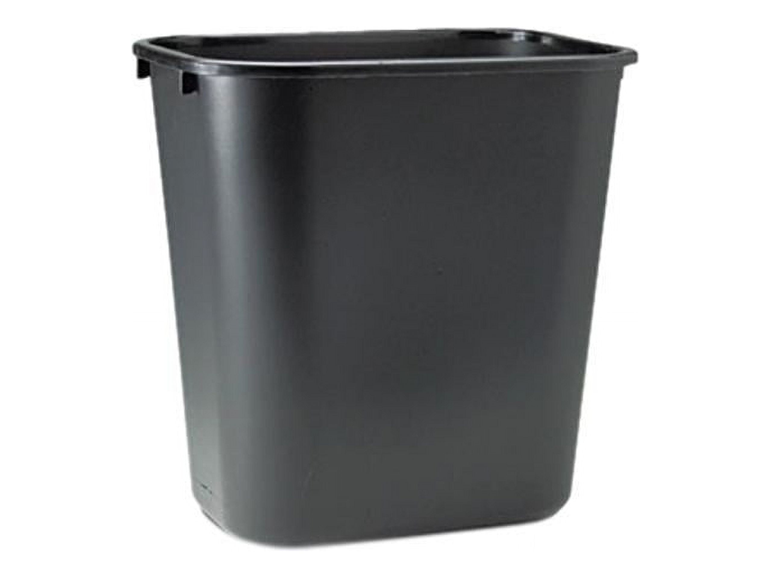 Rubbermaid® Office Trash Can - 7 Gallon, Black