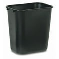 thumbnail image 1 of Rubbermaid 7 gal Rectangular Wastebasket, Plastic, Black - FG295600BLA, 1 of 2