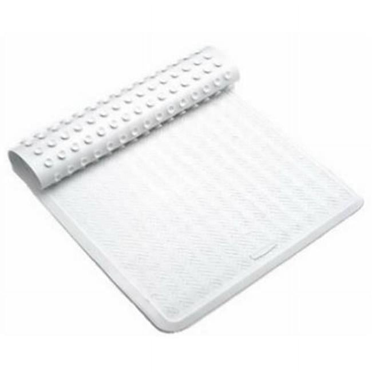 Rubbermaid Commercial Products Softi-Grip Bath Mat, Rubber, Off-White,  22.5 L X 14 W, Rubber Bath Mats, Bath Mats, Bathroom Fixtures, Maintenance and Engineering, Open Catalog