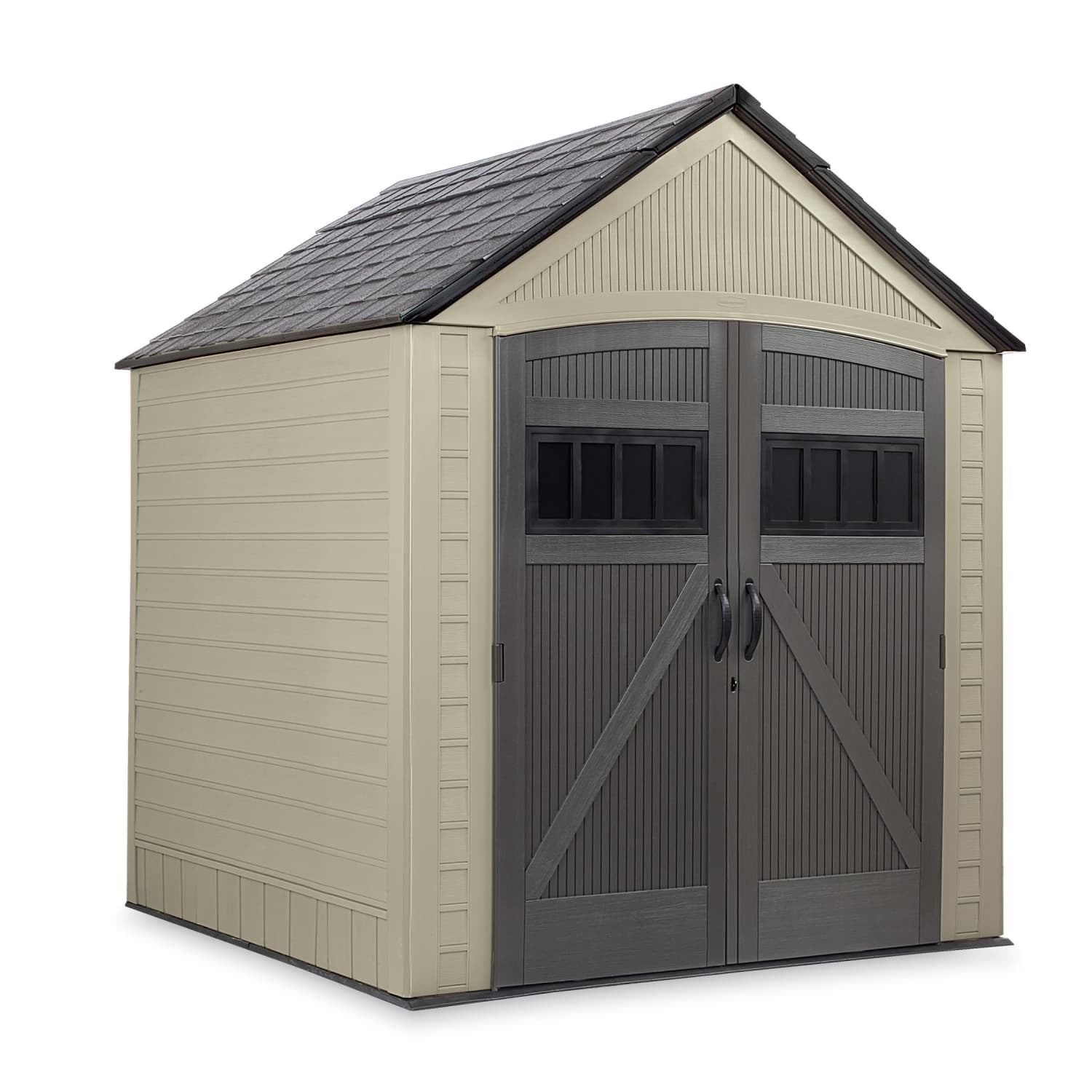 Rubbermaid 7' x7' Roughneck Storage Shed - Walmart.com