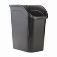thumbnail image 1 of Rubbermaid 9.4 gal Black Resin Under Counter Wastebasket, 1 of 2