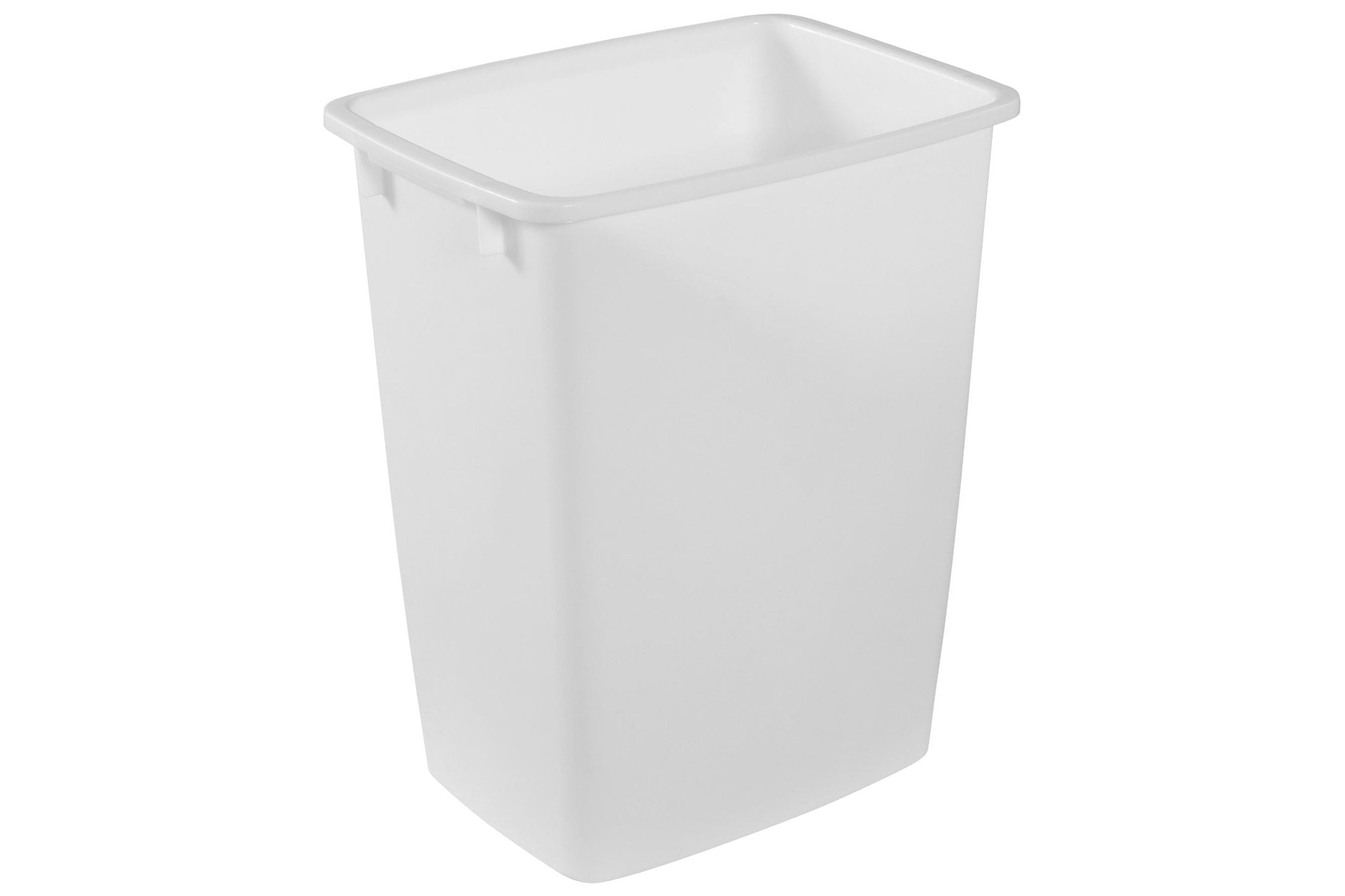 Rubbermaid 3.5-Gallons White Plastic Kitchen Trash Can in the Trash Cans  department at
