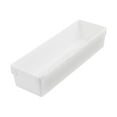 thumbnail image 1 of Rubbermaid 2915-RD-WHT Plastic Drawer Organizer, White, 9 x 3 x 2-In., 1 of 3