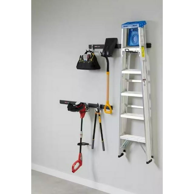 Rubbermaid AllInOne FastTrack Garage Storage Rail System Tool Kit 7