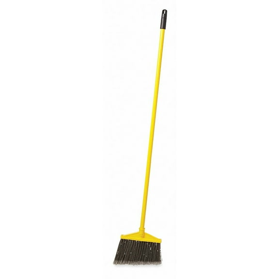 Rubbermaid Angle Broom,Head and Handle,10-1-2",Gray FG637500GRAY FG637500GRAY ZO-G2716253