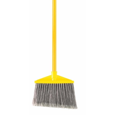 Rubbermaid Commercial Angled Large Broom with Metal Handle