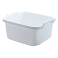 thumbnail image 1 of Rubbermaid Antimicrobial Dish Bucket, 15.6-Quart, Clear FG2970ARWHT, 1 of 1