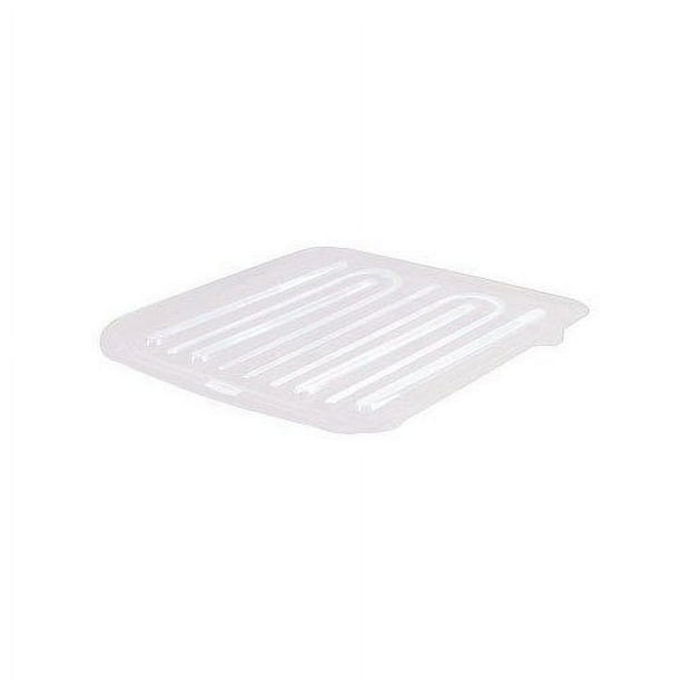 Rubbermaid Antimicrobial Drain Board Small Clear
