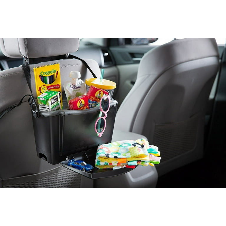 Rubbermaid Back Seat Food Tray Car Interior Organization Convenient Sturdy Large Tray With Cup Holders Walmart