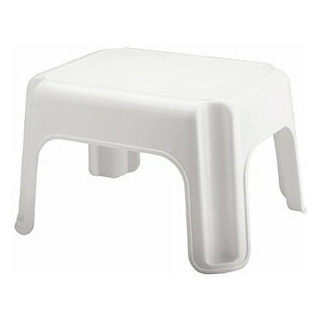 Rubbermaid Basic 1-Step Stool, White