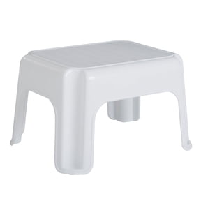 Rubbermaid Basic 1-Step Stool, White