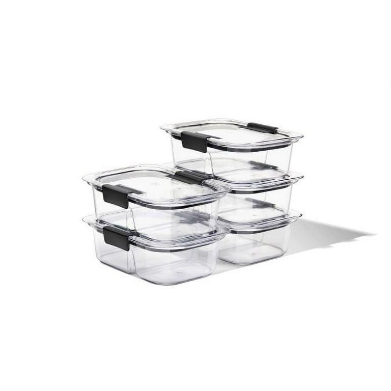 Rubbermaid Brilliance 10-Piece Pantry Food Storage Container Set