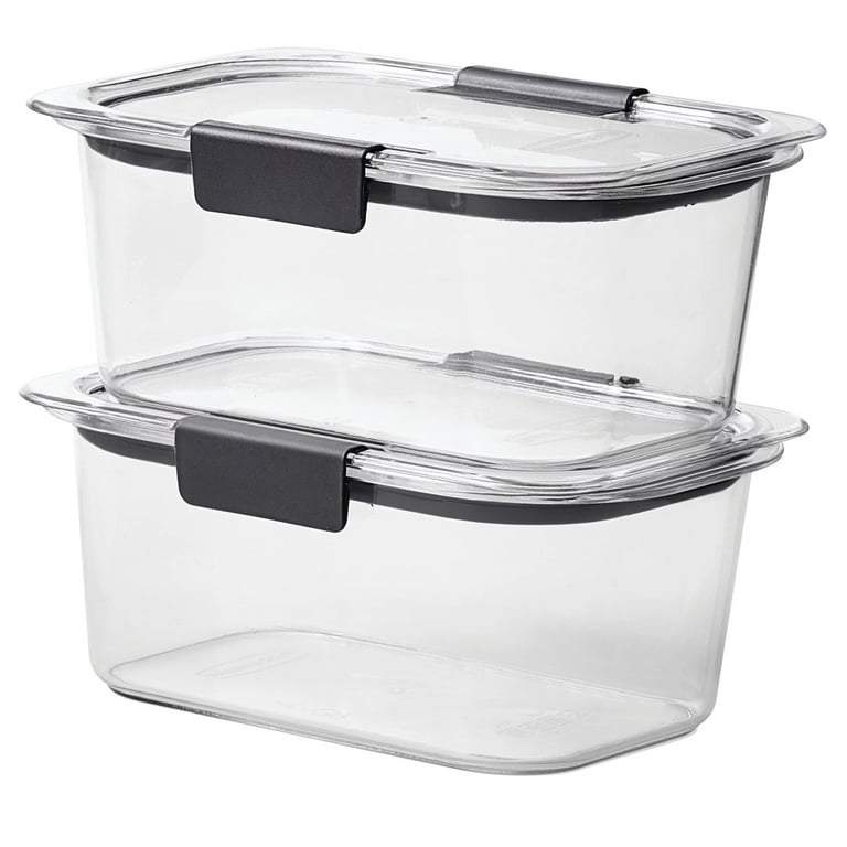 Rubbermaid Brilliance BPA Free Food Storage Containers with Lids