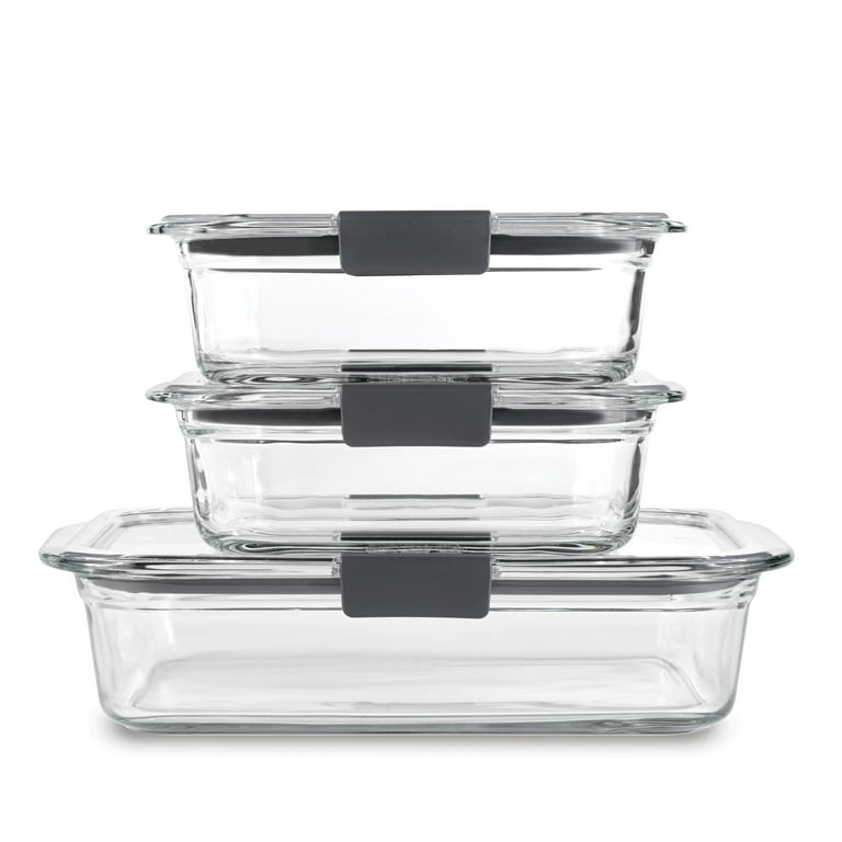 Fridge to Oven Leftovers with Rubbermaid Brilliance Glass Food
