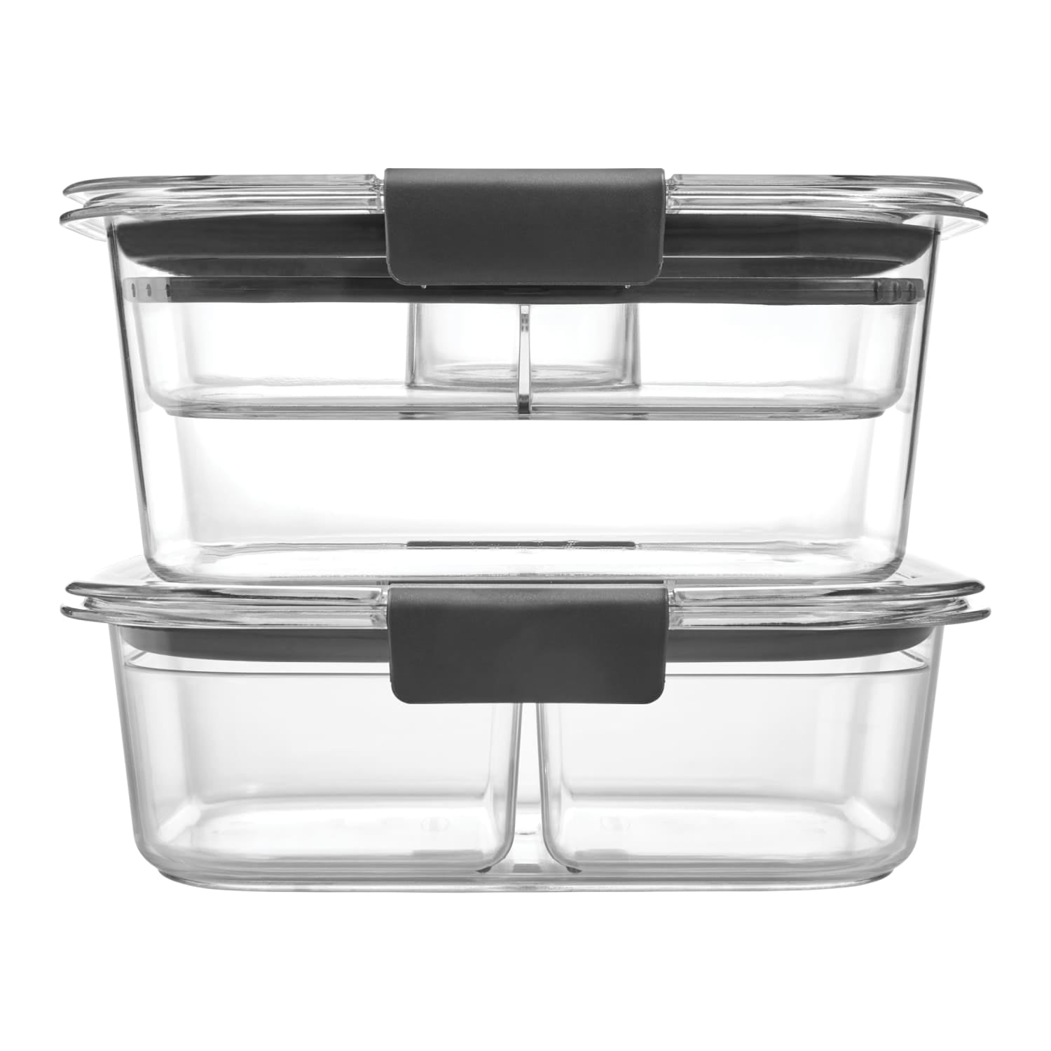 Rubbermaid Brilliance Food Storage Container, Salad and Snack Lunch Combo Kit, Clear, 9 Piece Set