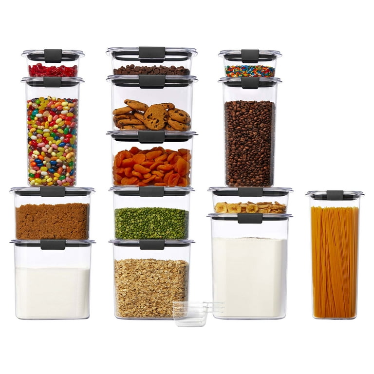 Rubbermaid Brilliance Food Storage Container, Medium Deep, Clear –  Healthier Spaces Organizing