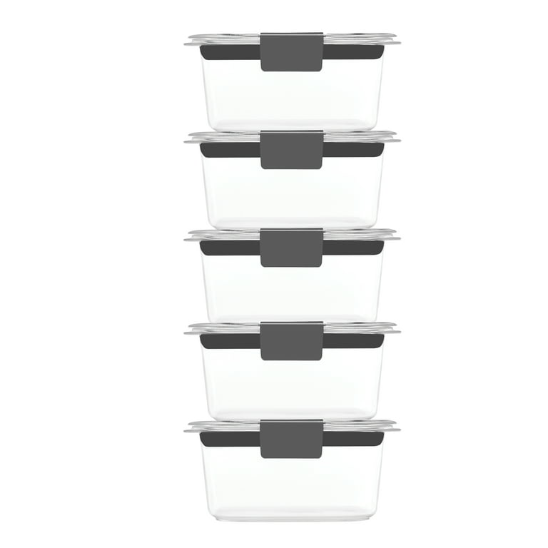 Rubbermaid Brilliance Food Storage Containers, 36 Piece Set, Leak-Proof,  BPA Free, Clear Tritan Plastic $35 Shipped