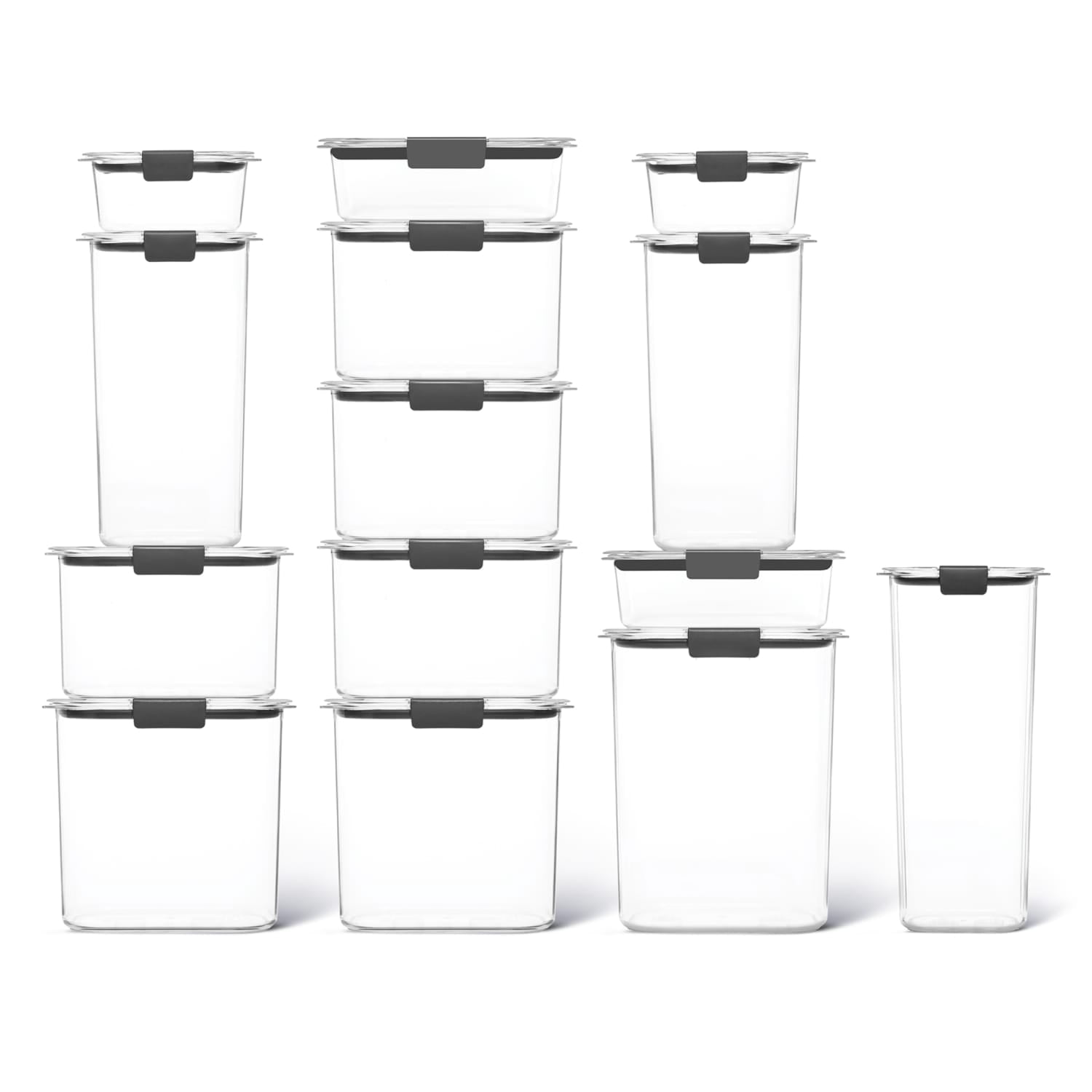 Rubbermaid Brilliance Tritan 28-piece Pantry Storage Nepal | Ubuy
