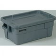 thumbnail image 1 of Rubbermaid Brute 1836781 Storage Tote with Lid, Gray, 1 of 2
